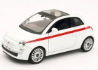 1:36 Red / Yellow / White / Black Kids Diecast FIAT 500 Toy