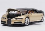 Blue / Red / White / Golden Welly Diecast Bugatti Chiron Model