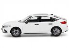 Red / White 1:43 Scale Diecast 2023 Honda Civic Hatchback Model