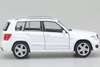 White / Red 1:36 Welly Diecast Mercedes Benz GLK350 SUV Toy