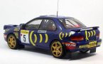 1:18 Scale Blue Sunstar1995 WRC Diecast Subaru IMPREZA Model