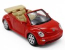 Red 1:25 Scale Maisto Diecast VW New Beetle Cabriolet Model