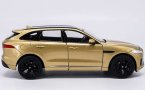 White / Red / Blue / Champagne Diecast Jaguar F-PACE Model