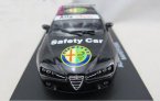 Black 1:43 Scale Diecast Alfa Romeo BRERA SAFETY CAR Model