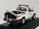 White 1:43 Scale IXO Diecast Chevrolet S10 Pickup Truck Model