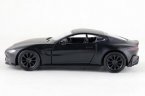 Kids 1:36 Scale Matte Black Diecast Aston Matin Vantage Car Toy