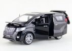 Kids Black / White / Red 1:32 Diecast Toyota Alphard MPV Toy