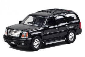 Black 1:36 Scale Kids Welly Diecast Cadillac Escalade Toy