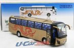 1:42 Scale Golden / Silver Die-Cast ShangHai Sunwin Tour Bus