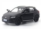 Black 1:36 Scale Kids Diecast VW T-Roc SUV Toy