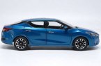 Blue 1:18 Scale 2015 Diecast Nissan Lannia Model