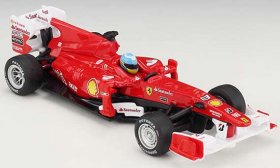 Red 1:32 Bburago Diecast Ferrari F10 Fernando Alonso Model