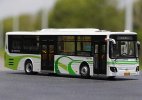 1:50 Scale Yellow Diecast Wanxiang Shanghai City Bus Model