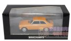 Orange 1:43 Scale Minichamps Diecast Peugeot 304 Coupe Model