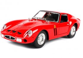 Bburago 1:24 Scale Red Diecast Ferrari 250 GTO Model