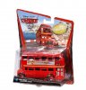 Red Mattel Alloy Made Double Decker Bus Toys Model