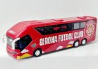 Red Catalonian F.C. Painting Kids Diecast Coach Bus Toy