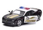 Black 1:36 Scale Kids Police Diecast Chevrolet Camaro Toy