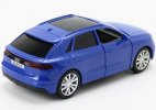 White / Blue / Yellow 1:36 Scale Kids Diecast Audi Q8 SUV Toy