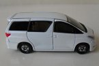 Kids Mini Scale White Diecast Toyota ALPHARD Toy