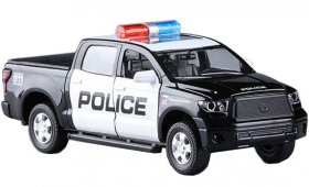 1:32 Scale Black Police Die-Cast Toyota Tundra Pickup Toy