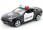 1:43 Scale Black Police Kids Diecast Ford Mustang GT Toy