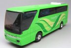 Alloy Made Kids Blue Tour Bus Toy