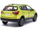 1:18 Scale Green Diecast Suzuki S-Cross SX4 Model