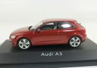 Schuco Red / White 1:43 Scale Diecast 2012 Audi A3 Model