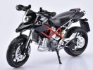 1:12 Red / White / Black Diecast Ducati Hypermotard 2010 Model