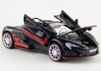 1:32 White / Black / Yellow / Blue Diecast McLaren P1 GTR Toy