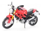 Black / Red MaiSto 1:12 Scale Diecast DUCATI MONSTER 696 Model