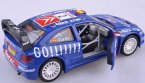 Blue 1:32 Bburago NO.2 Diecast 2006 Citroen Xsara WRC Model