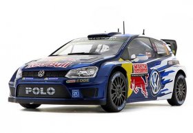 NO.9 Blue 1:18 Scale NOREV Diecast VW Polo R WRC Model