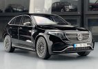 Black 1:18 Scale Diecast 2019 Mercedes-Benz EQC 400 N293 Model