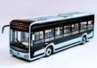 Silver 1:38 Scale Diecast King Long XMQ6105AGBEVL City Bus Model