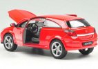 Red 1:24 Scale Welly Diecast 2005 Opel Astra GTC Model