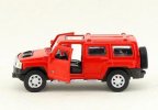 Red / Yellow 1:43 Scale Kids Diecast Hummer H3 Toy