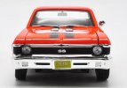 Orange 1:18 Scale Diecast 1970 Chevrolet Nova SS Coupe Model