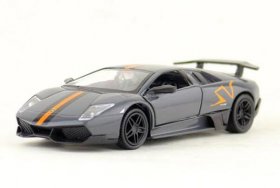 Black 1:36 Scale Diecast Lamborghini Murcielago LP670-4 SV Toy