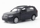 Kids 1:44 Scale Black / Red Diecast BMW X7 SUV Toy