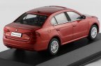 Red / Silver 1:43 Scale 2015 Diecast VW New Lavida Model