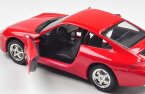 Red 1:24 Scale Bburago Diecast Porsche Carrera 911 Model