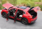 1:18 Scale Red Diecast 2021 VW Teramont X SUV Model