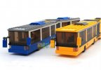 371 Pieces Yellow /Blue Kids Building Blocks Articulated Bus Toy