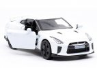 1:36 Black / White / Gray / Blue Diecast Nissan GT-R R35 Toy