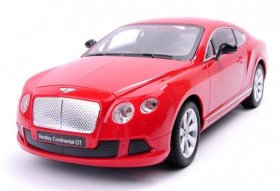 1:16 Large Scale White / Black / Red R/C Bentley Continental GT