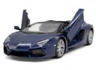 Deep Blue 1:24 Diecast Lamborghini Aventador Roadster