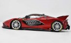 Red / Black 1:18 Scale Bburago Diecast Ferrari FXX K Model