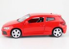 Red / Green 1:38 Scale Kids Diecast VW Scirocco R Toy